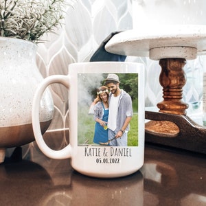 Personalized Photo Coffee Mug, Photo and Text Custom Mug, Photo Mug Personalised Gift For Her, Customised Mug Photo Printed Mug Personalized
