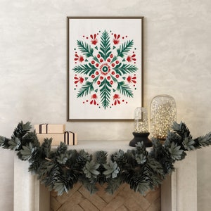 Snapshot of Snowflake Scandinavian Home Decor Inspiration