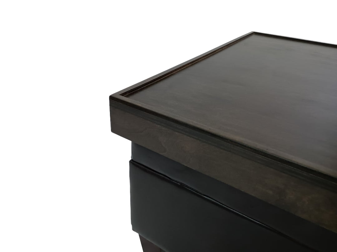 Ottoman Topper With Comfort Edge Ottoman Coffee Table Sled Tray Over