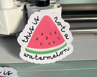 Watermelon Stickers Palestine Stickers Watermelon Bumper Sticker Watermelon Heart Decal - Watermelon Pin Watermelon Bracelet Watermelon Mug