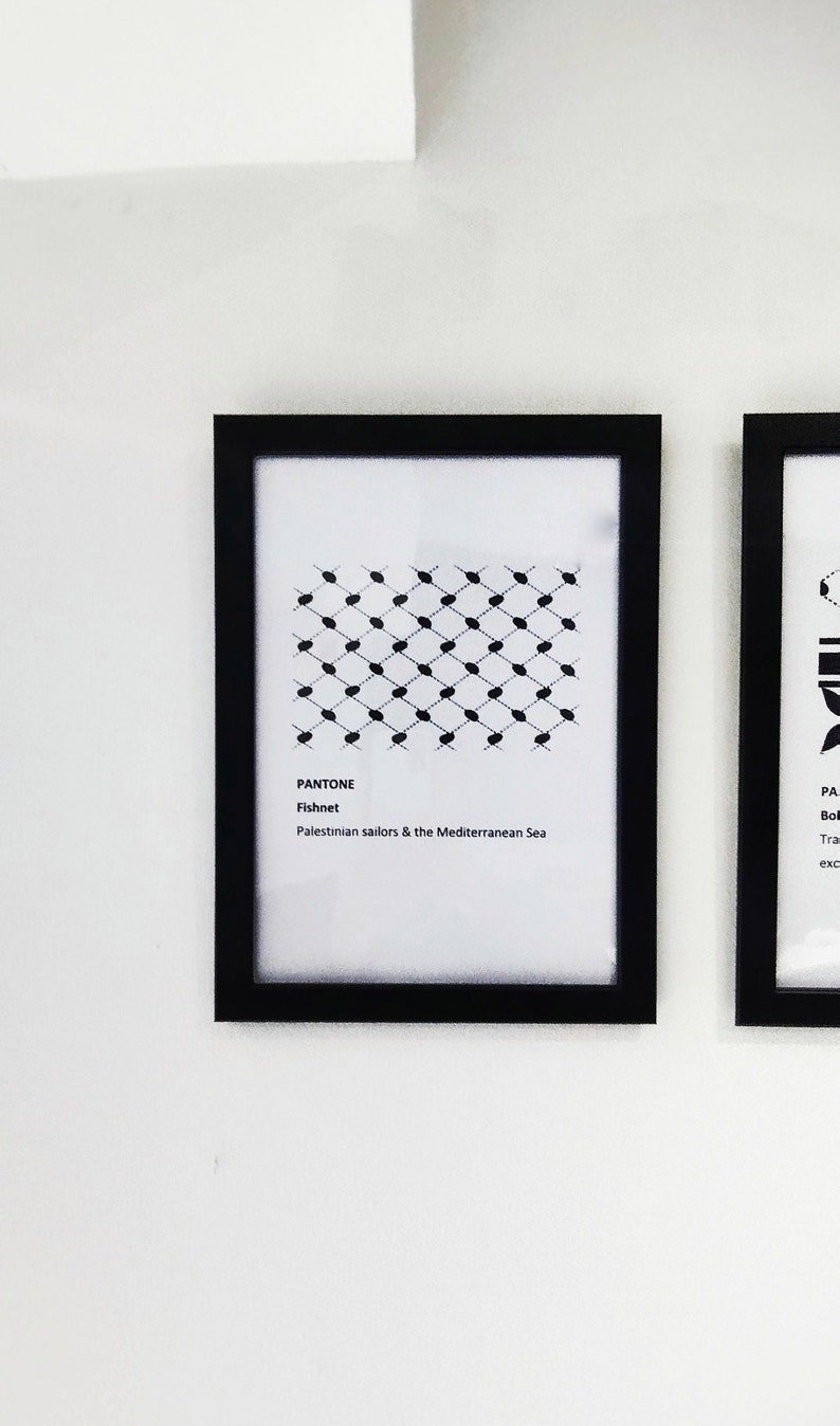 Palestine Keffiyeh Prints Free Palestine Watermelon Print Black White