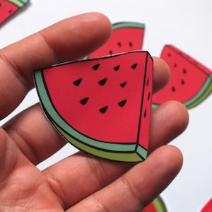 Adesivos de melancia à prova d'água para Gaza - Adesivo com símbolo de melancia para janela de carro, laptop, garrafa de água, diário - Arte de protesto em vinil sutil
