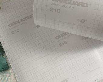 Oraguard 210 Sticker Laminating Sheet - Best Laminate Film for Decals - High-Quality, Durable Protection - Enhance Protect Your Crafts