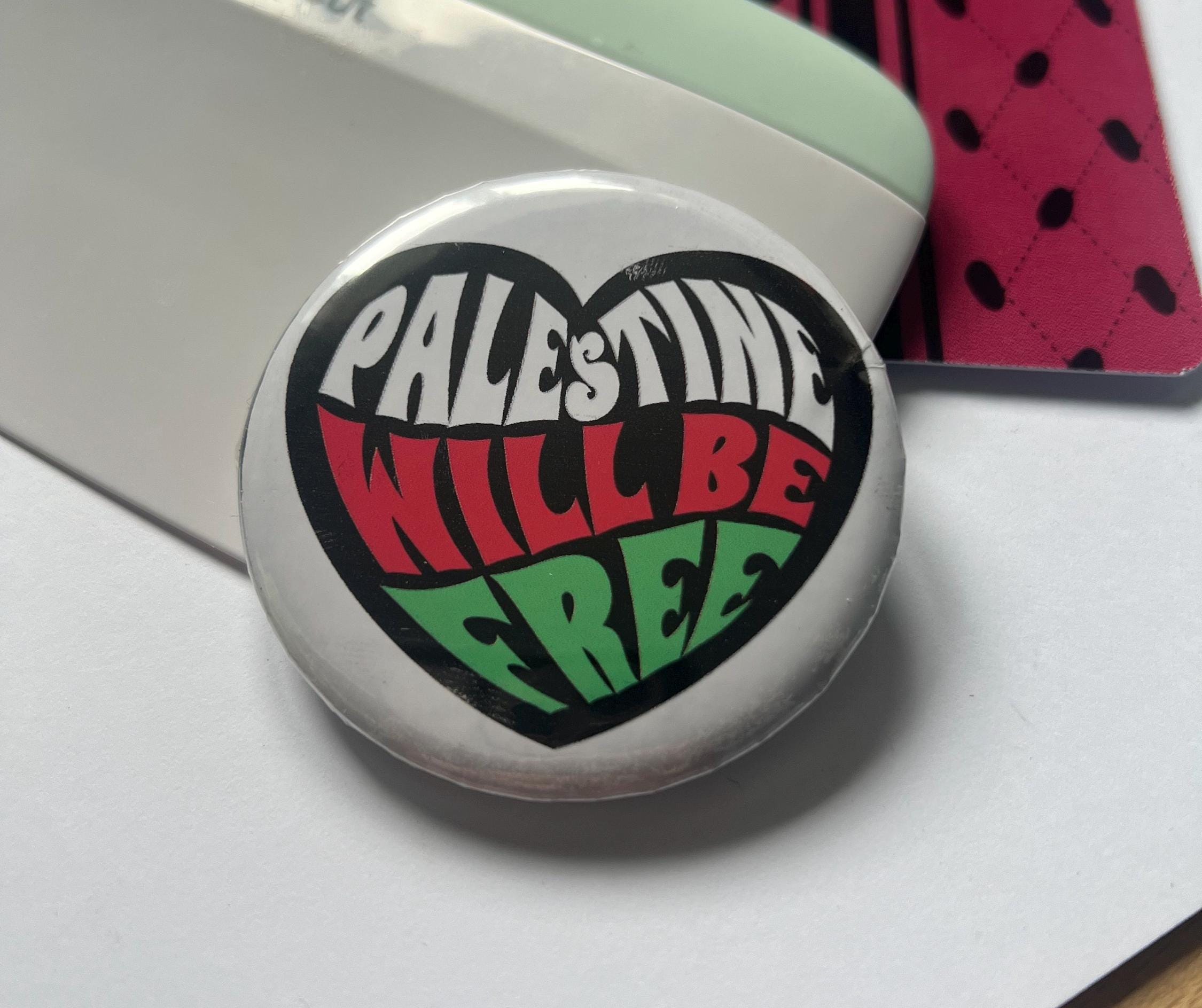 Spilla Con Bandiera Nazionale Palestina - Confezione Da 6 Pezzi - Foto 2