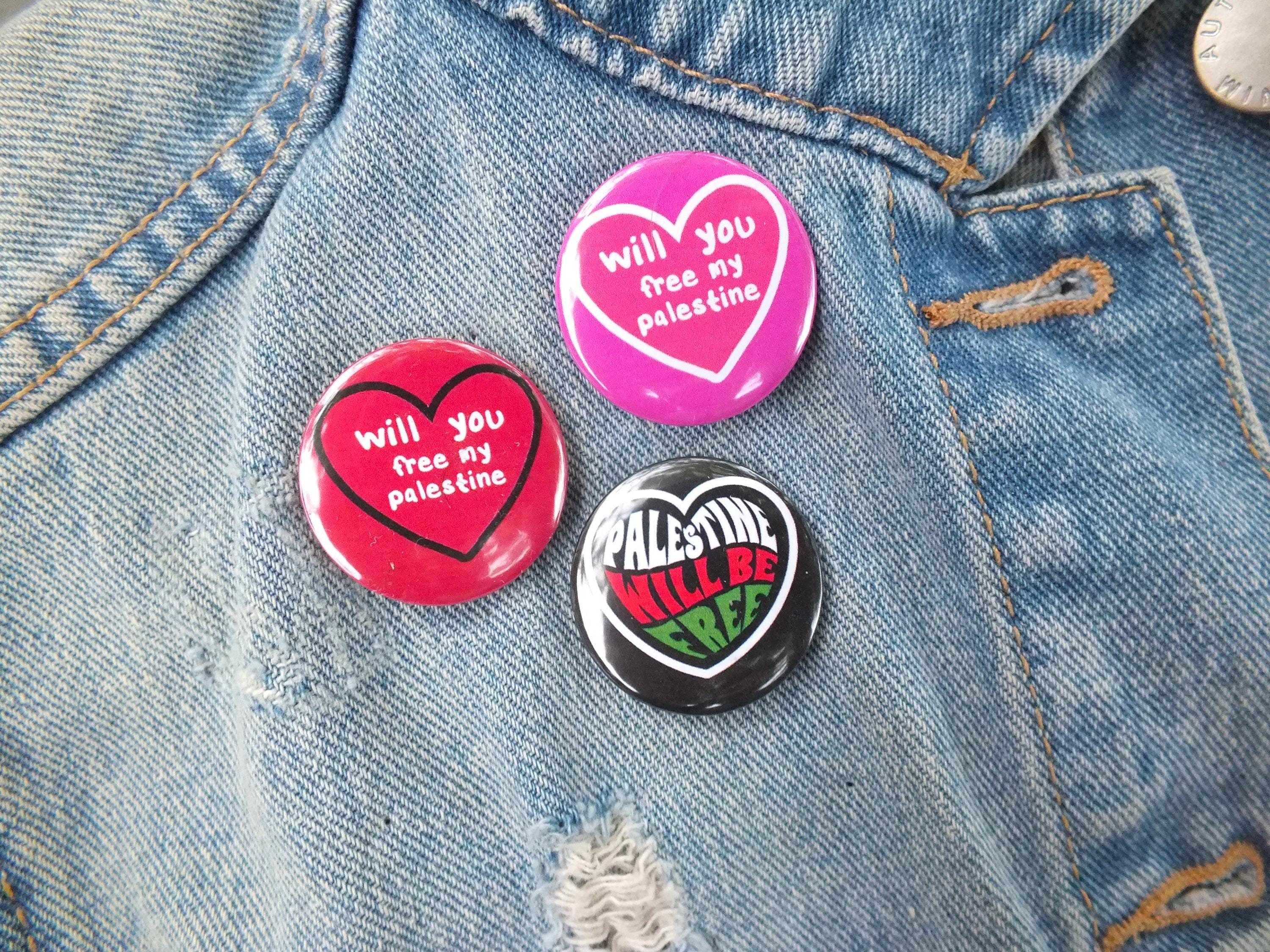 2 Badges Pins Drapeau Palestinien - Émail Multicolore, Fermoir Papillon - Pour Vêtements, Sacs - Cadeau Solidaire