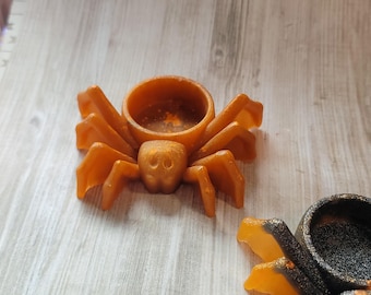 Halloween spider shaped tea light holder