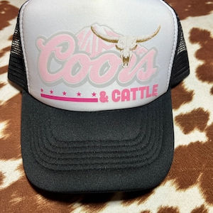 Coors and Cattle Trucker Hat