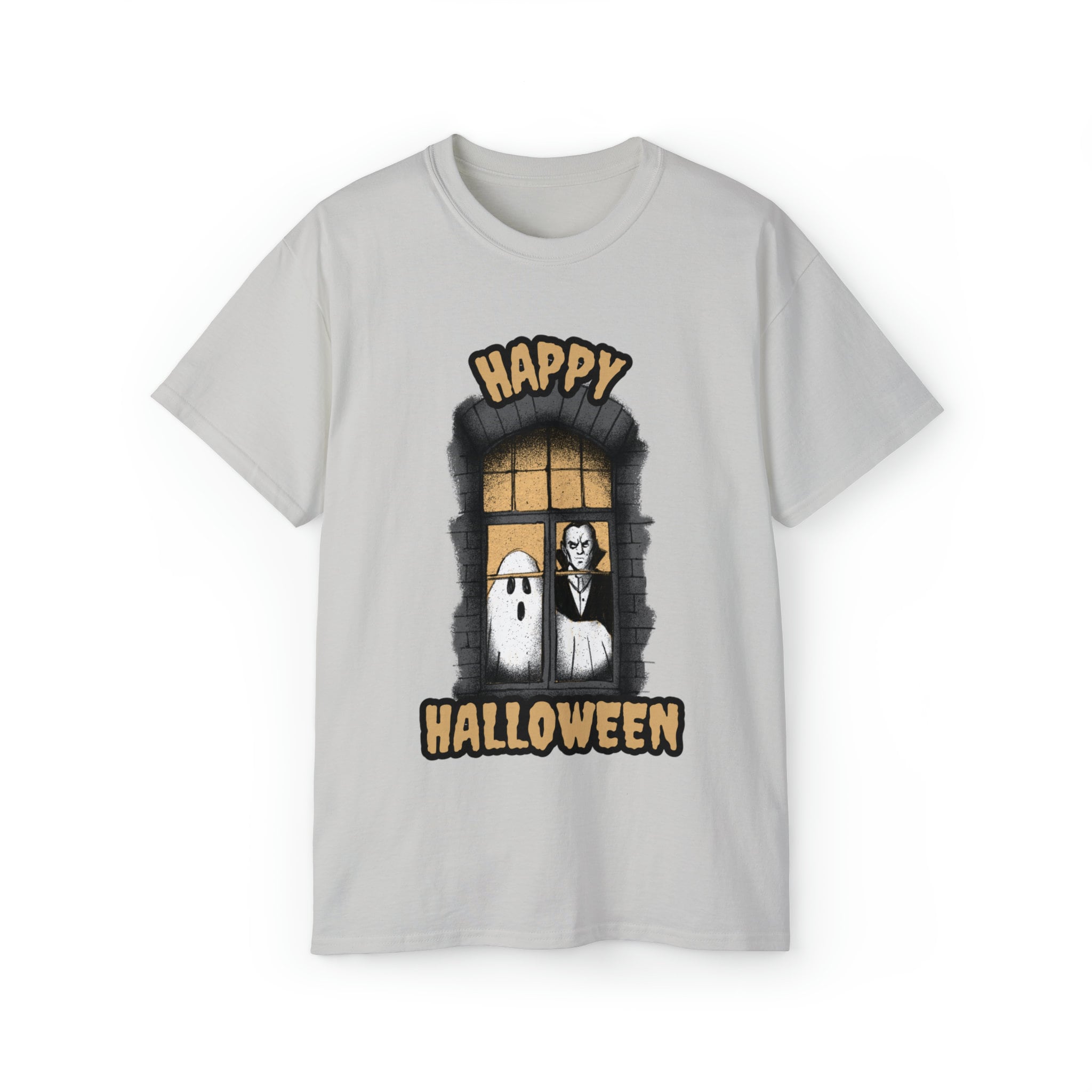 Halloween T-Shirt, Happy Halloween Shirt, Ghost Tee, Vampire Shirt, Autumn Shirt, Spooky Season, Scary Halloween Tee, Retro Halloween Shirt