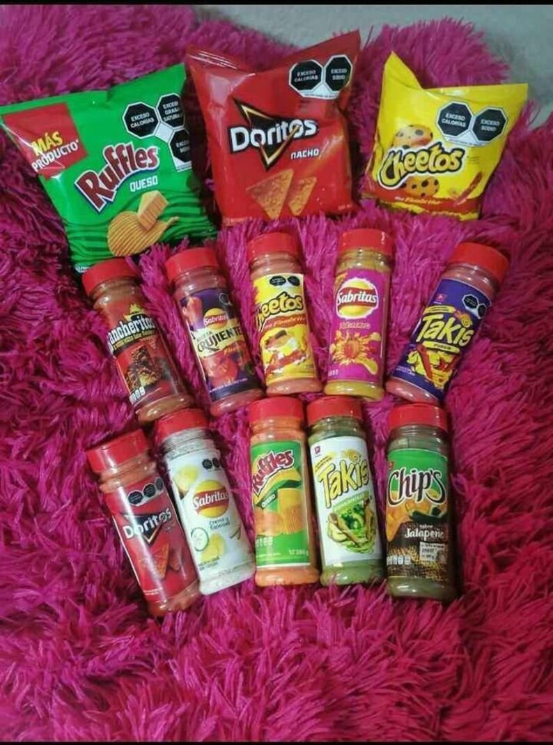 4 Seasonings 100gr Sabritas Chetos Takis Barcel Mexico Chips Seasoning