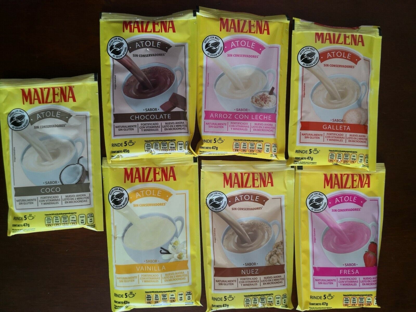 Maizena Different Flavors Sabor Edición Especial 18 Pcs Pack Etsy