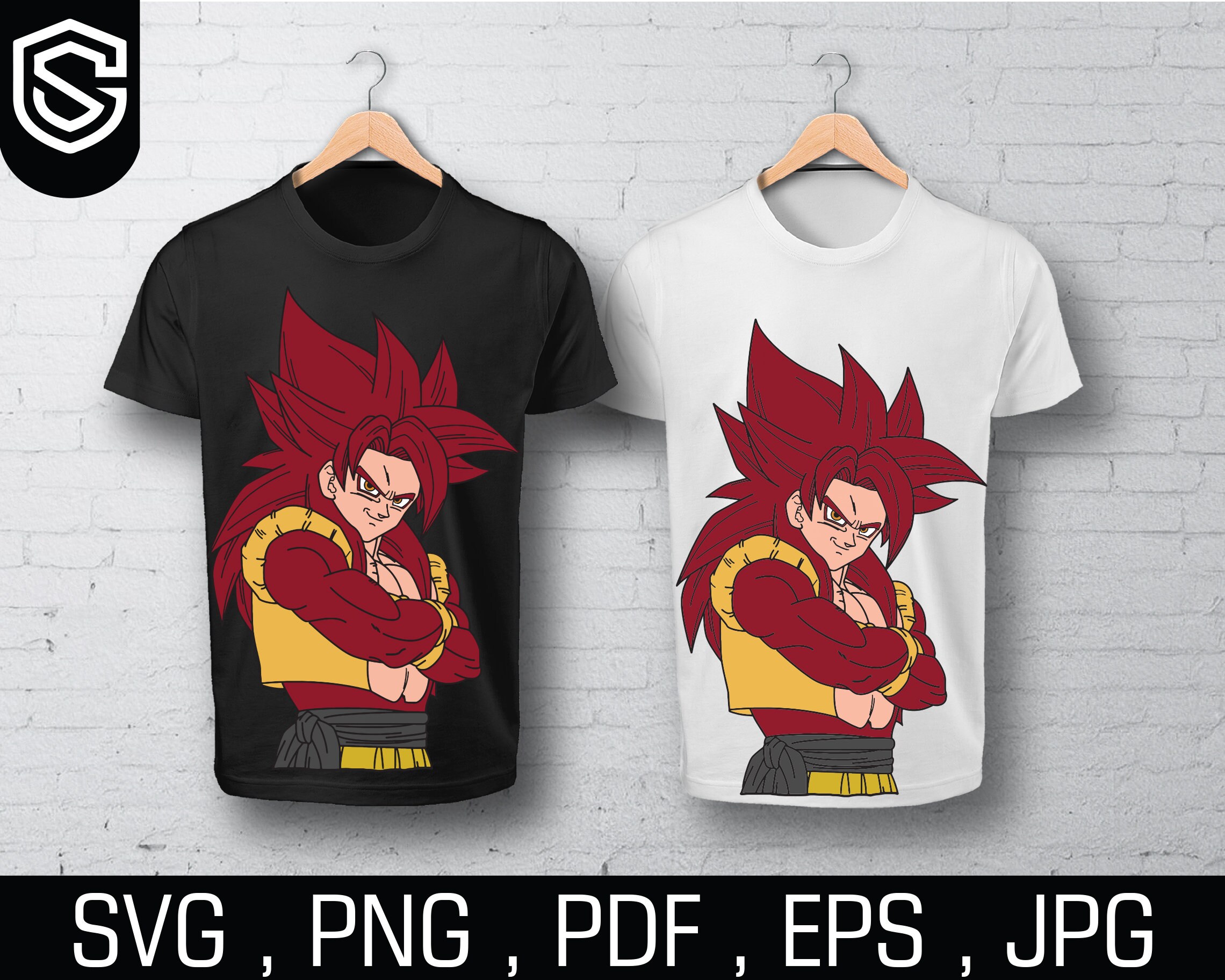 Dragon Ball Super Hero LOGO SVG PNG Clipart Cricut Print Cut Anime Digital  Download Dragon Ball Z Goku Super Saiyan Vector Vegeta Gohan Eps 