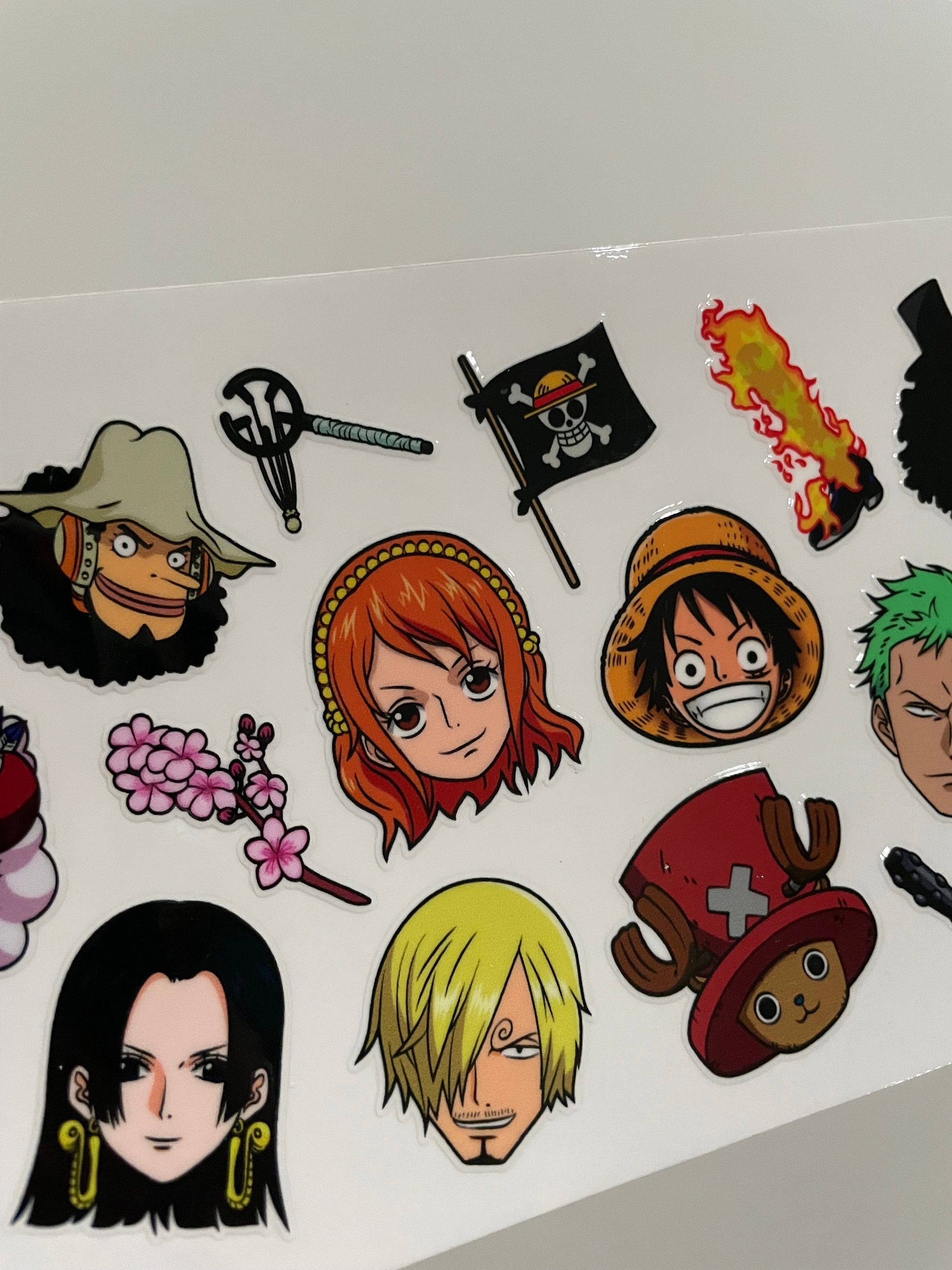 One Piece Personalized Stationery Sets High Appearance Level Gift Box  school gift Neutral Pen Book sticker set - Manga Fun Shop