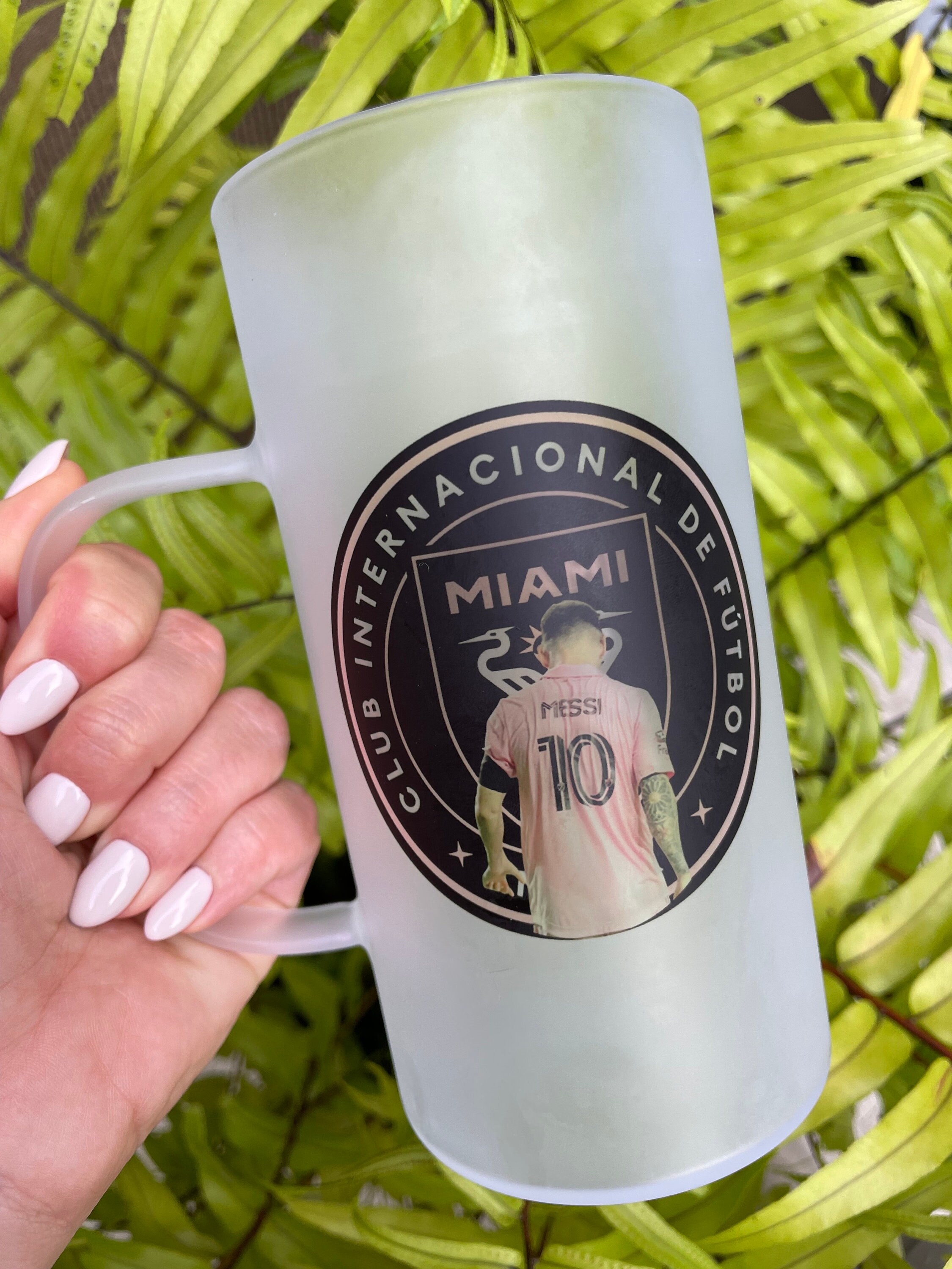 Beer Glass With Handle 22 Oz Etsy