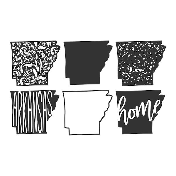 Arkansas Decal Etsy