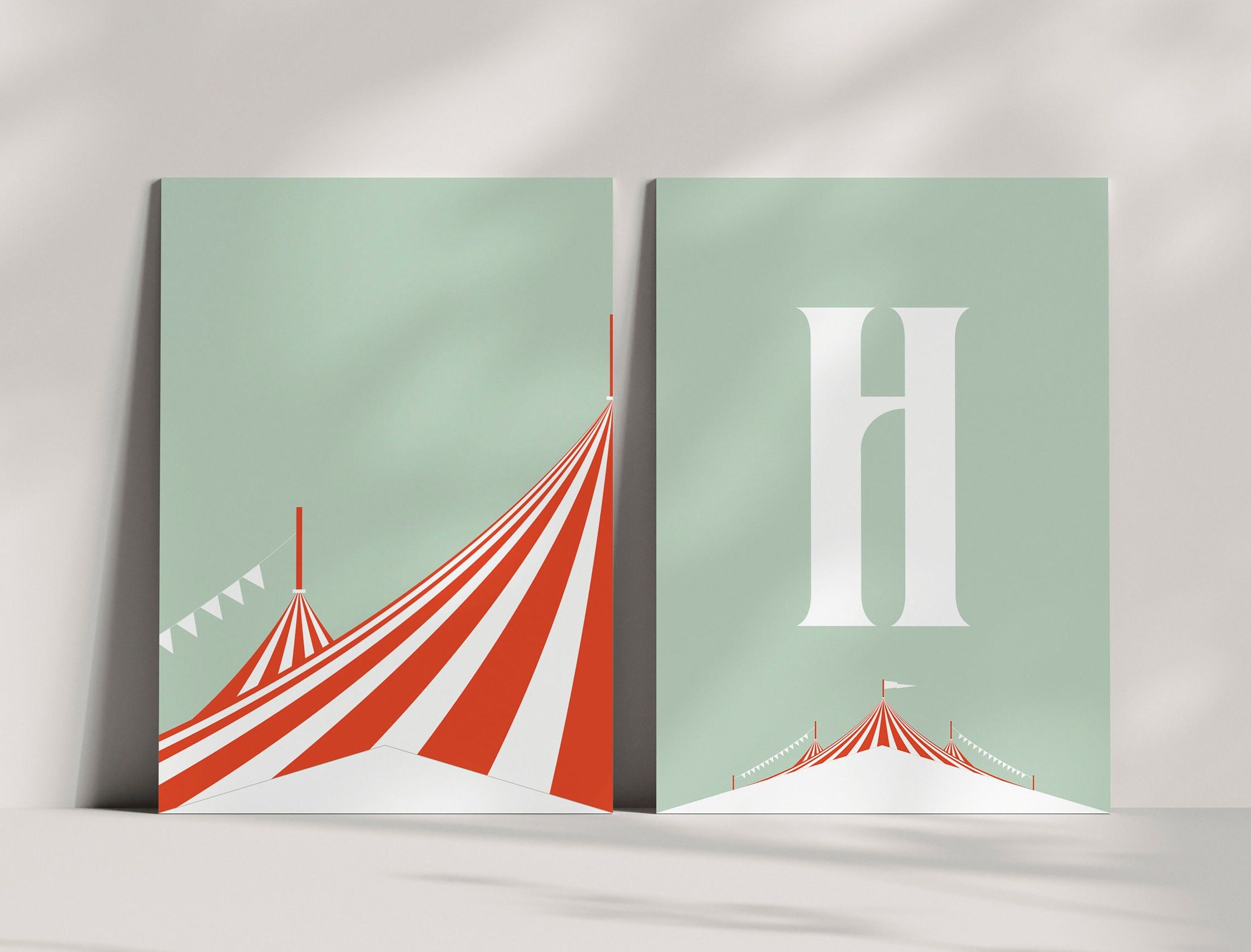 Circus Birthday Invitation Template, Circus Editable Invite, Instant