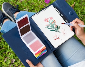Viviva A5 Portable Paint Kit - Mess-Free, Compact & Creative Travel Art Supplies