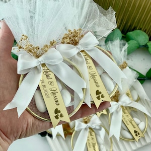 Personalized Wedding Favor: Italian Sugared Almond Candy Gift