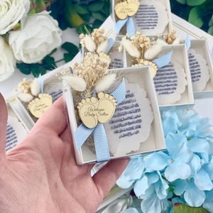 Ayatul Kursi Epoxy Magnet Favors , Unique Islamic Baby Shower Gifts & Welcome Baby Gifts - Bulk Baby Magnet for 1st Birthday, Muslim Favors
