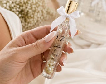 Personalized Cologne Spray Bottles, Wedding Perfume Favors, Kolonya Gifts, Bridal Shower Favor, Refillable Glass Bottle