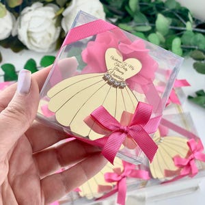 Custom Gold Dress Magnet: Quinceanera, Sweet 16 Favor