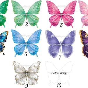 Butterfly Perfume Favor – Sweet 16, Quinceañera Gift, Baby Shower Refillable Bottle image 15