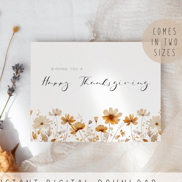 Thanksgiving Cards,Printable Thanksgiving Card,Thanksgiving Greeting Card,Thanksgiving Gift,Thanksgiving Decorations,Thanksgiving Wreath