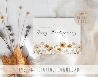 Thanksgiving Cards,Printable Thanksgiving Card,Thanksgiving Greeting Card,Thanksgiving Gift,Thanksgiving Decorations,Thanksgiving Wreath