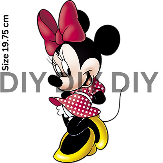 Stickers Patches Minnie Mouse Clothes