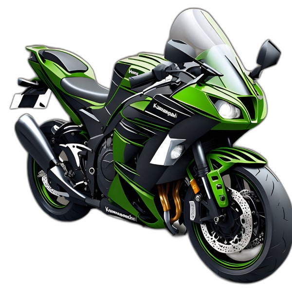 Kawasaki Motorcycle Patches Etsy