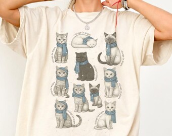 Chinga La Migra Winter Cats Shirt, Vintage Pro Immigration Tshirt, Abolish Ice, Funny Cat Political Tee, Human Rights Gift, Activism Apparel
