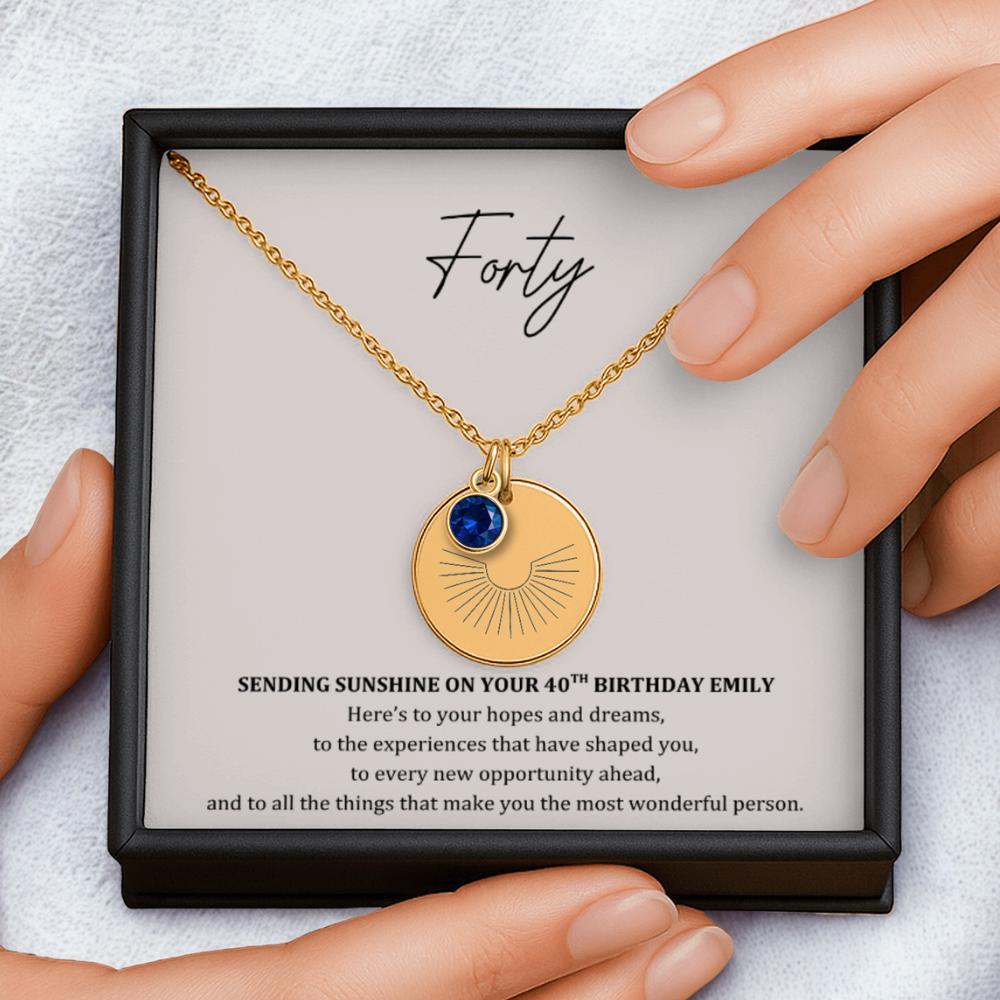Calice Personalizzato Compleanno Meravigliosa a 40 Anni - Idea Regalo
