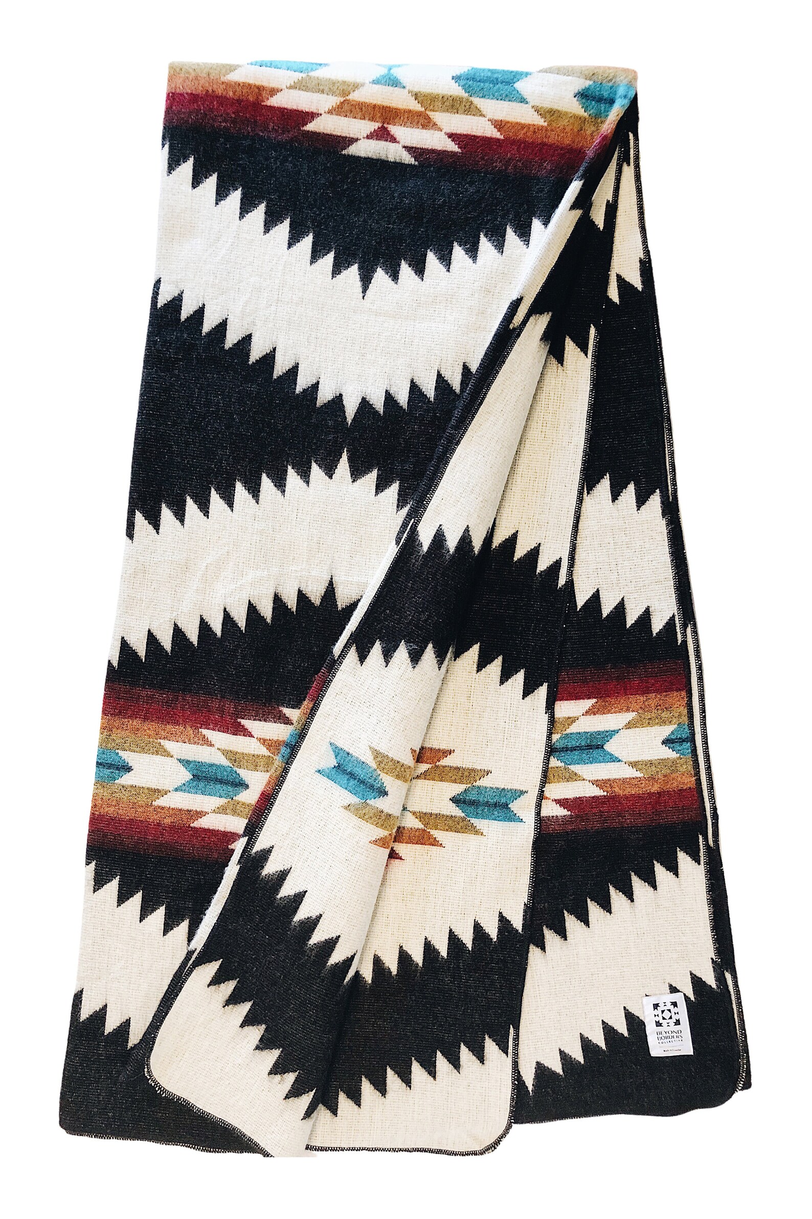 Native Queen Blanket Artisan Blanket Camping Blanket Ultrasoft Blankets Ecuador Blanket