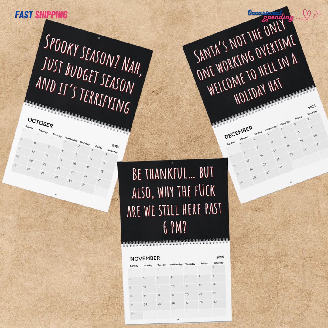 2025 Demotivational Quotes Office Wall Calendar Gift For Friends 2025-demotivational-quotes-office-wall-calendar-gift-for-friends