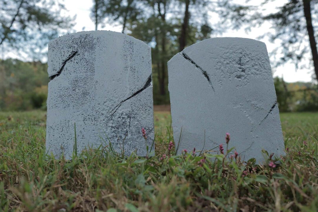 Paint Your Own Miniature Tombstones DIY Tombstones Set of 2 Etsy