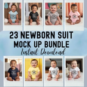 Rabbit Skins 4424 Infant Fine Jersey Bodysuit Mockup Bundle jpg,baby onepiece mockup,babybodysuit mockup,Rabbit skins 4424 Tshirt mockup