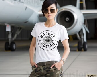 mockup di camicia da combattimento, camicia militare, t shirtmockup, modelmockups, styledmockup, canva 3001 mockup, bellacanva mock up, mockupman