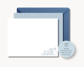 Personalized Wedding & Engagement Champagne Stationery | Custom Thank You Cards | A2 or A7