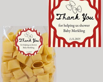 Special Delivery Baby Shower Favor Sticker