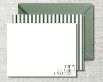 Personalized Wedding & Engagement Champagne Stationery | Custom Thank You Cards | A2 or A7