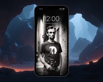 Abe Lincoln Street Fotograf Smartphone Wallpaper!