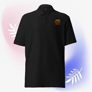Unisex pique polo shirt