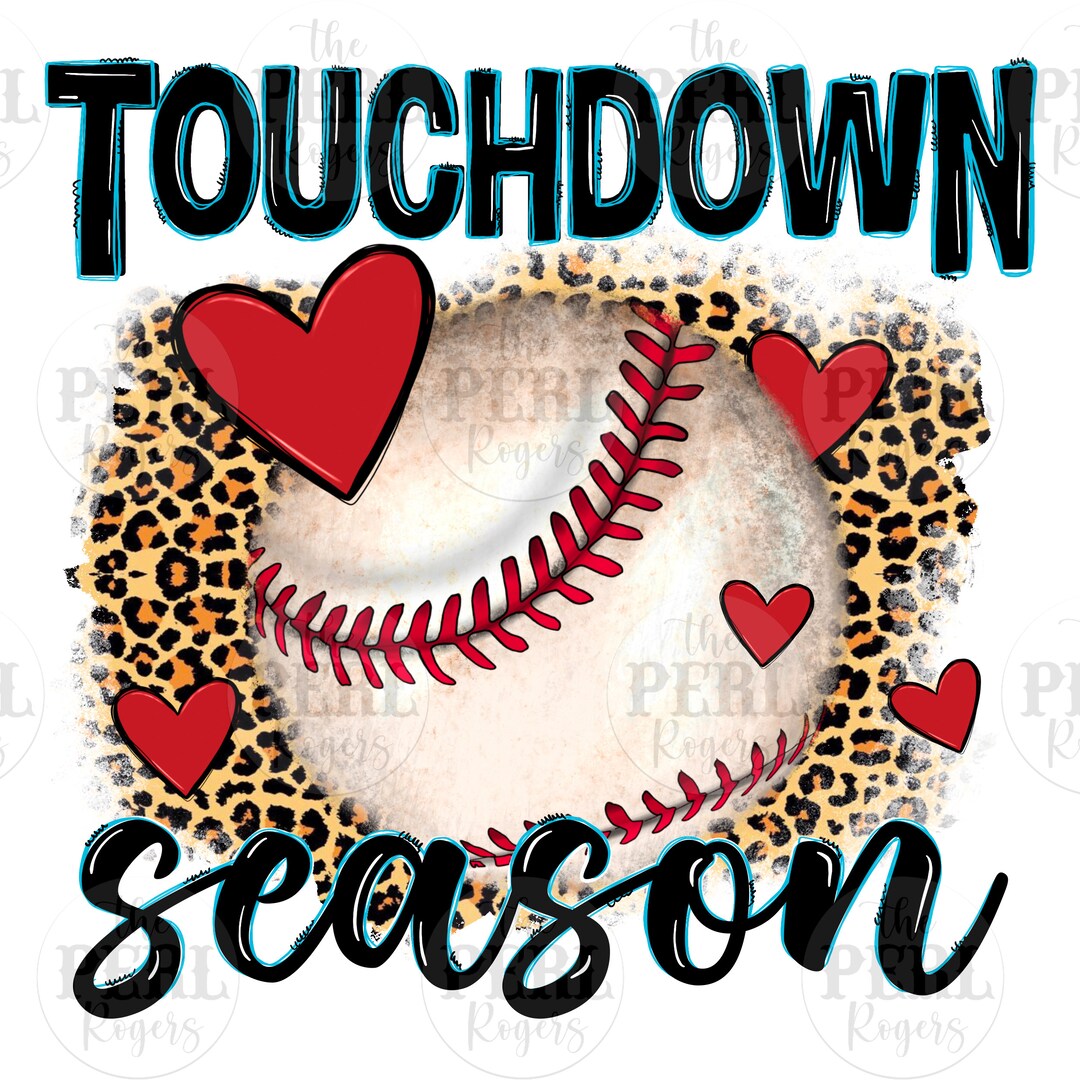 Touchdown Season Baseball Png Sublimation Design Download, Baseball Png ...