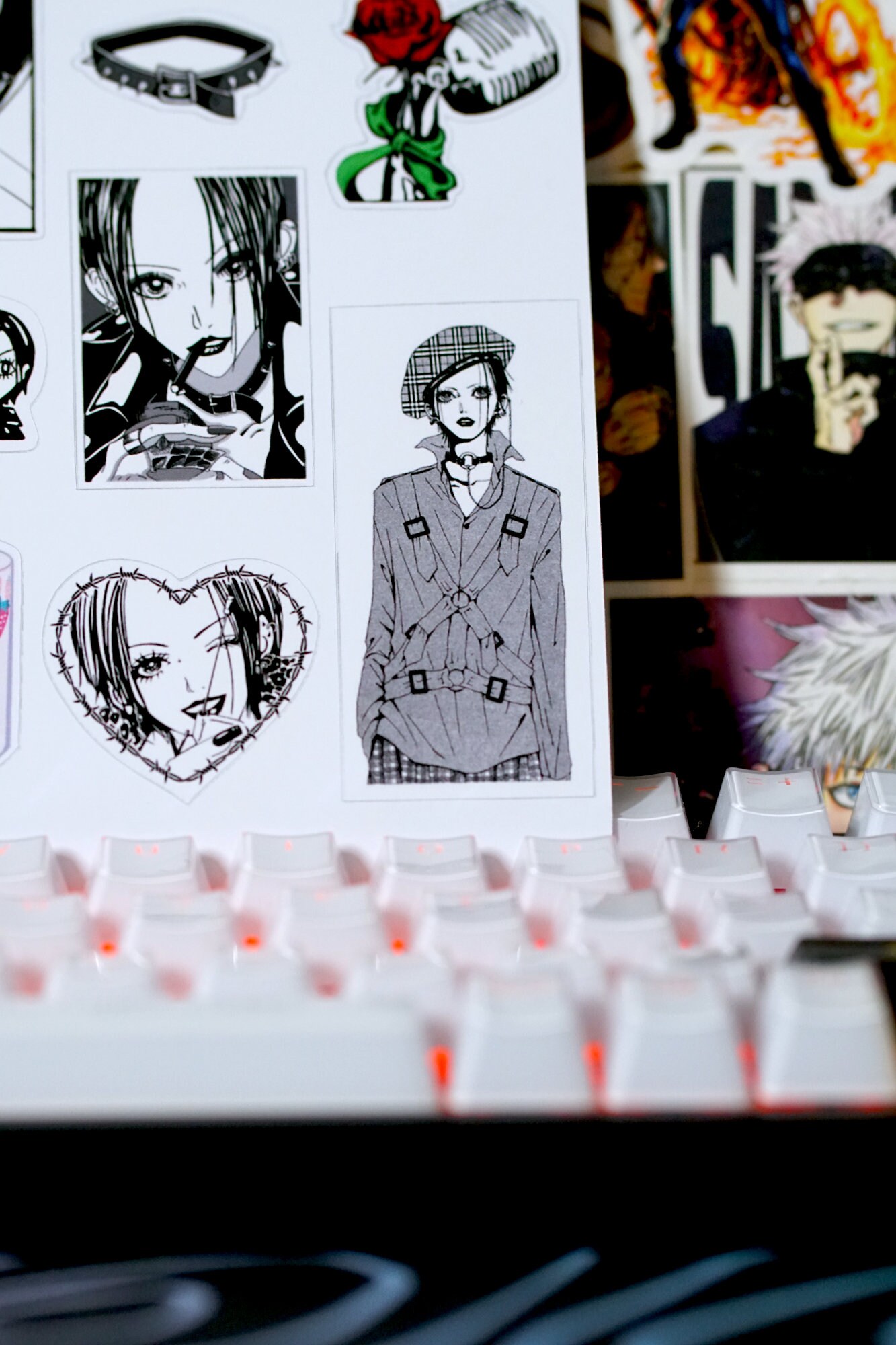 NANA Sticker Sheet Anime Sticker Sheet Kawaii Sticker Icons Sticker