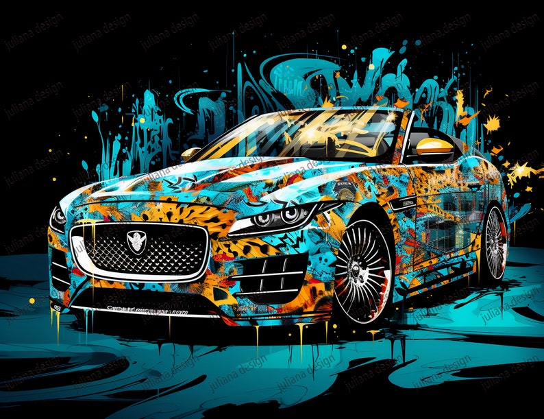 Cool Supercar PNG | Fast Cars Graphic T-shirt Digital File, Graffiti ...