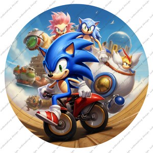 Sonic PNG, Download, Clip Art，Sonic The Hedgehog Dijital Png Download