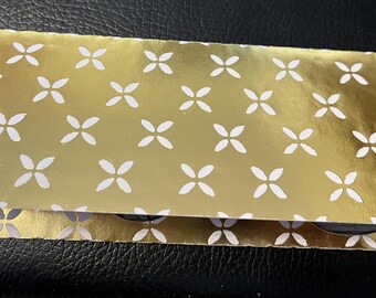 Shiny Cardstock 100 Dollar Envelope - Gold, Pink & White