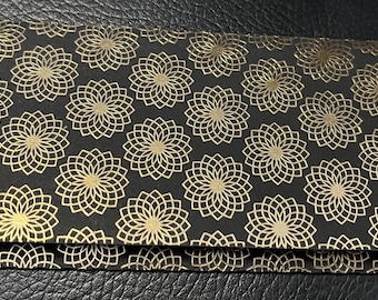 Shiny Cardstock 100 Dollar Envelope - Black & Gold