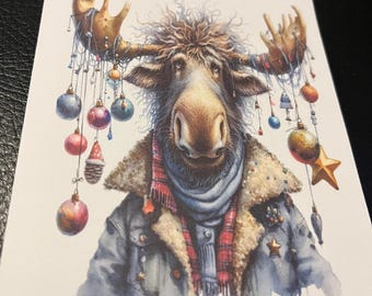 Merry Christmoose - Pkg. of 6