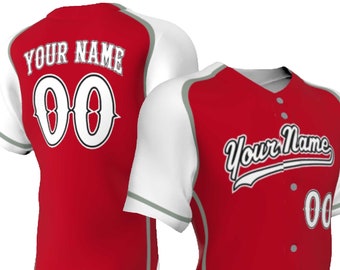 Custom Full Button Baseball Jersey: Personalized Team Uniform