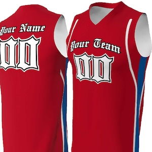 Custom Old English Basketball Jersey: Personalized Team Uniform